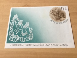 GÄ26398 Papua-Neuguinea Stationery Entier Postal Unused Pse Christmas Weihnachten - Papoea-Nieuw-Guinea