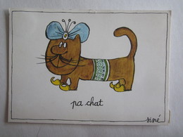 Illustrateur Illustrateurs Dessin Pa Chat Humour Humoristique Siné - Sine