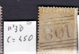 N°35 Ou 30 Très Beau, Superbe Cachet, Cote De 200 Euros Ou 450€  (ne Pas Tenir Compte Du Reflet Du à La Lumière Du Scan) - Usati