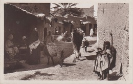 AK Scènes Types Rue Village Arabe Bédouine Nomade Arab Arabien Afrique Africa Afrika Vintage Egypte Algerie Tunisie ? - Afrique