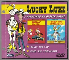 Lucky Luke DVD Vidéo Citel 2 Aventures Billy The Kid Et Ruée Sur L'Oklahoma - Video En DVD