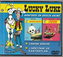 Lucky Luke DVD Vidéo Citel 2 Aventures Cayon Apache Et L'Héritage De Rantanplan - Kassetten & DVD