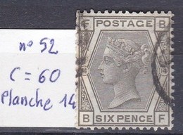 N°52, Très Beau,planche 14, - Used Stamps