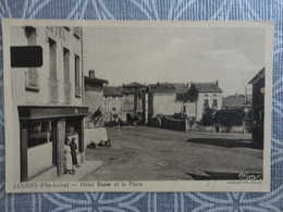 43 LOUDES HOTEL BORIE ET LA PLACE - Loudes