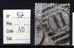 N°57, Très Beau, - Used Stamps