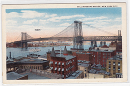 Williamsburg Bridge, New York City, Unused (F427) - Bruggen En Tunnels