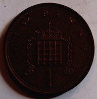 Grande Bretagne Great Britain Angleterre England 1973 1 Penny Elisabeth II - 1 Penny & 1 New Penny