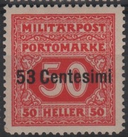 1918 Occupazione Austriaca MNH - Oest. Besetzung