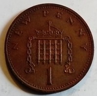 Grande Bretagne Great Britain Angleterre England 1971 1 Penny Elisabeth II - I. 1 Shilling