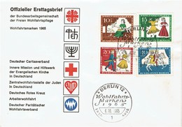 Germany / Berlin - Mi-Nr 266/269 FDC (T847)- - 1948-1970