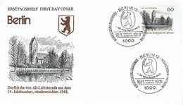 Germany / Berlin - Mi-Nr 580 FDC (T850)- - 1971-1980