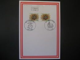 Österreich- Christkindl 29.11.2002 Und 27.12.2002, FDC Schmuckblatt Mit Weihnachts- Und Dreikönigstempel - Covers & Documents