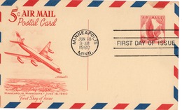 (R64) 5 C EAGLE AIR MAIL - FIRST FLIGHT - MINNEAPOLIS MINN. - 1960. - 1941-60