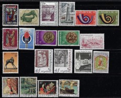 LUXEMBOURG 1975 SCOTT 523...562 +B288,B293,B298 CANCELLED CAT VALUE US$5.55 - Oblitérés