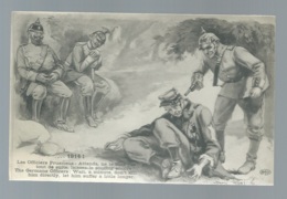 Dessin De Propagande Anti Allemand - 1914 ... Laisse Le Souffrir Encore ,    Maca0568 - Guerra 1914-18