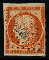 FRANCE - YT 5 - CERES IIe REPUBLIQUE - TIMBRE OBLITERE - 1849-1850 Cérès