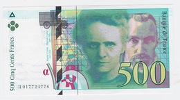 500fr. Pierre Et Marie Curie 1994 Neuf - 500 F 1994-2000 ''Pierre En Marie Curie''