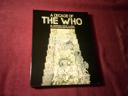 THE WHO  °°  DECADE OF THE WHO   LIVRE DE PARTITIONS - Culture