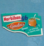 Magnets. Magnets "Le Gaulois" Départements Français. Morbihan (56) (le Caramel Au Beurre Salé) - Autres & Non Classés