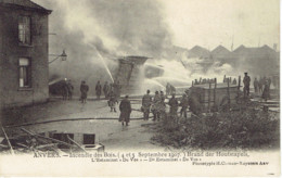 Anvers Antwerpen  Incendie Des Boiqs 1907 Pompiers - Antwerpen