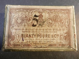 20006 Bis) SCATOLA PENNINI BLANZY POURE FRANCIA BOULOGNE SUR MER  COMPLETA DI 35 PENNINI - Pens