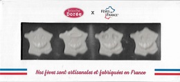 Fèves -  Lot De 4 Fèves Dans Un Joli Coffret Représentant La France - Fèves Artisanales Et Fabriquées En France - - Pays