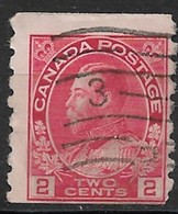 Canada 1912. Scott #127 (U) King George V - Roulettes