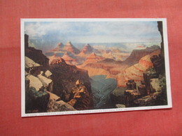 Fred Harvey H 2280  Detroit Publisher   Canyon From Grand View  Arizona > Grand Canyon  Ref 3830 - Grand Canyon