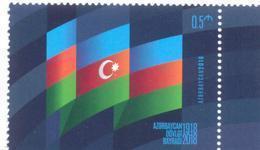 2018. Azerbaijan, Azerbaijan State Flag Day, 1v,  Mint/** - Azerbaijan