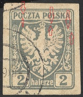 ERORRS POLAND 1919 USED - Plaatfouten & Curiosa