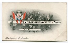 Carte  Pays Bas : LISSE  Veldhuyzen Van Zanten Et Zonen     VOIR DESCRIPTIF  §§§§§ - Lisse