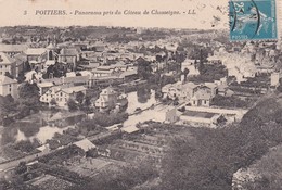 (86) POITIERS . Panorama Pris Du Côteau De Chasseigne - Poitiers