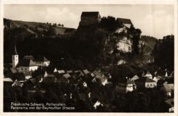 CPA AK Pottenstein - Panorama Von Der Bayreuther Strasse GERMANY (918701) - Pottenstein