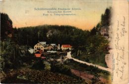 CPA AK Pottenstein - Schuttersmuhle - Ansicht - View GERMANY (918792) - Pottenstein