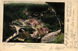 CPA AK Pottenstein - Schuttersmuhle - Ansicht - View GERMANY (918806) - Pottenstein