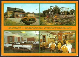 D2671 - Walddorf Kr. Löbau Gaststätte Friedenseiche Innenansicht - Bild Und Heimat Reichenbach - Loebau