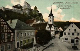 CPA AK Pottenstein - Hauptstrassenpartie - Schloss - Denkmal GERMANY (918863) - Pottenstein