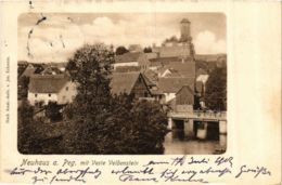 CPA AK Neuhaus A. D. Pegnitz - Veste Veldenstein - Panorama GERMANY (918998) - Pegnitz