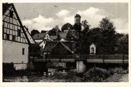 CPA AK Neuhaus A. D. Pegnitz - Town Scene - Brucke GERMANY (919012) - Pegnitz