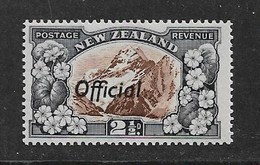 V14 - Nouvelle Zélande - Service 75 ** MNH De 1937 -  MONT COOK  - - Unused Stamps