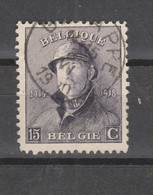 COB 169 Oblitération Centrale GENAPPE - 1919-1920 Roi Casqué