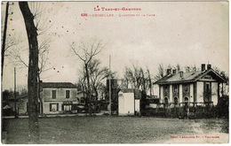 CPA Grisolles 82. Quartier De La Gare, 1917 - Grisolles