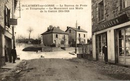 SAINT LAURENT SUR GORRE LE BUREAU DE POSTE TAILLEUR EPICERIE TABAC - Saint Laurent Sur Gorre