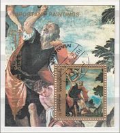 Manama 1972 Mi. Bf. 187A "Il Sacrificio Di Abramo" Quadro Dipinto Dal Veronese Paintings Manierismo Bibbia - Religious