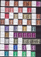 Timbres Neufs ** (majorité) Et Oblitérés De Grande Bretagne, Elisabeth II Cote Supérieure à 50€ - Unused Stamps