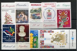 RC 15180 MONACO LOT FACIALE = 4,99€ NEUF ** MNH TB - Neufs