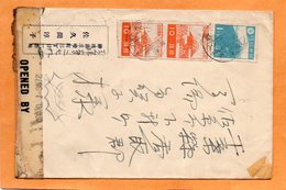 Japan Old Censored Cover Mailed - Lettres & Documents