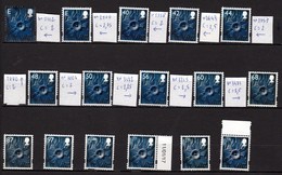 15 Timbres Différents Neufs**, émission Régionale Pays De Galles, Timbres Entre 2001 Et 2019 Forte Cote Supérieure à 37€ - Wales