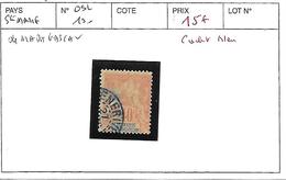 SAINTE MARIE DE MADAGASCAR N° 10 OBL CACHET BLEU - Usati