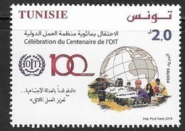 TUNISIA, 2019, MNH, ILO, 1v - IAO